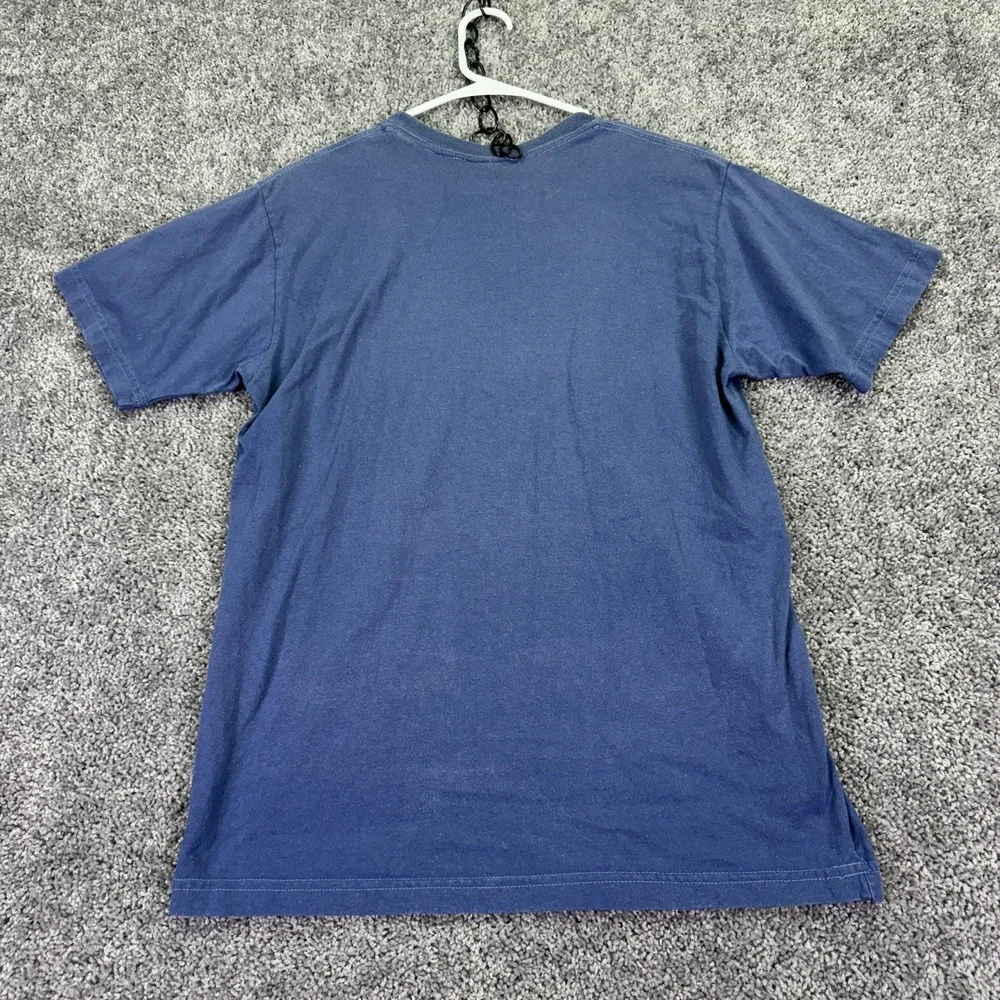 Pablo's Shirt Mens Medium Blue Cabo San Lucas Mexico Embroidered Graphic Tee
